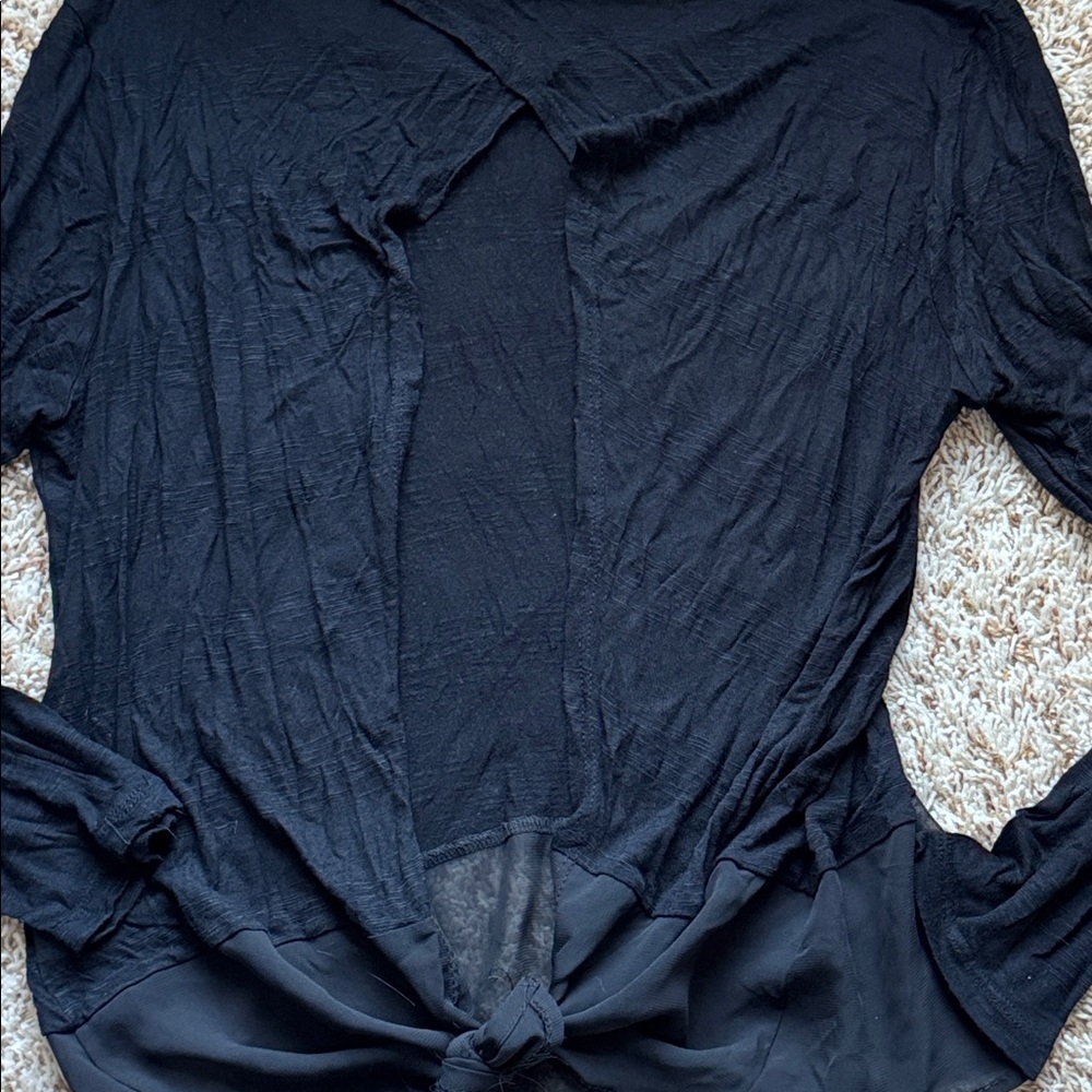 Not available Romeo Juliet Black Asymmetrical Blouse - Picture 9 of 9